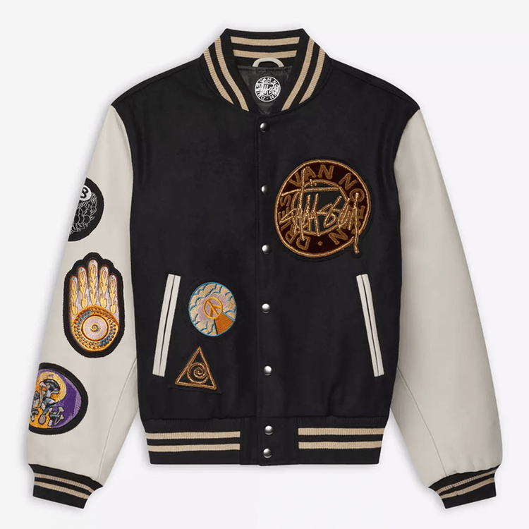 Stussy x Dries Van Noten Varsity Jacket streetwear style collab news info price