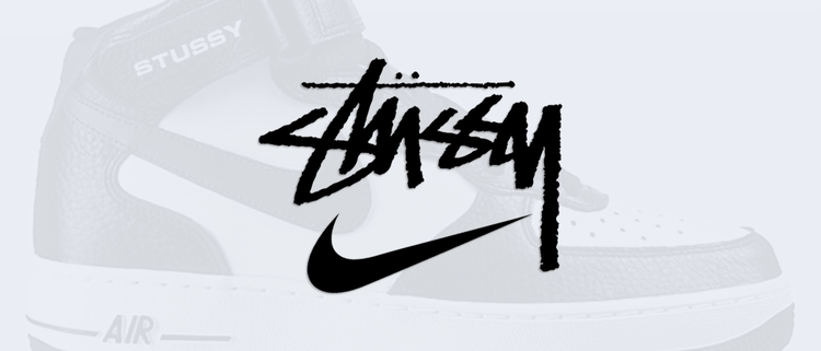 Stussy x Nike AF1 Mid header sneakerhead streetwear news