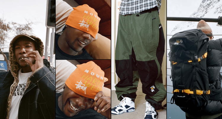 Stussy x mountain hardware collaboration winter 24