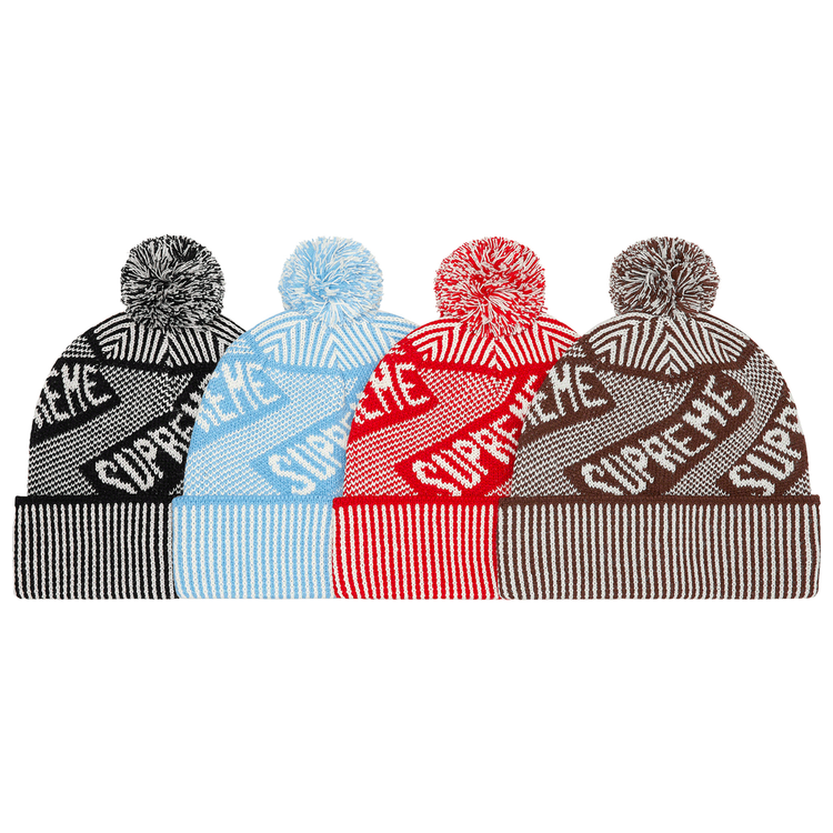 Supreme Banner Beanie FW21 streetwear style hat