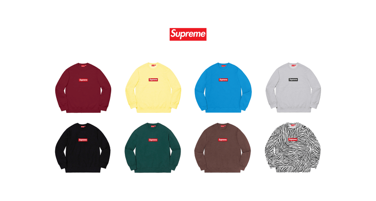 Supreme Box Logo crewneck beanie hats fw22 fall winter 2022 collection header