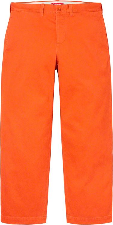Supreme Chino Pant FW22 streetwear style collab news info hypebeast brand