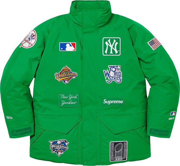 Supreme FW21 Supreme New York Yankees GORE-TEX 700-Fill Down Jacket