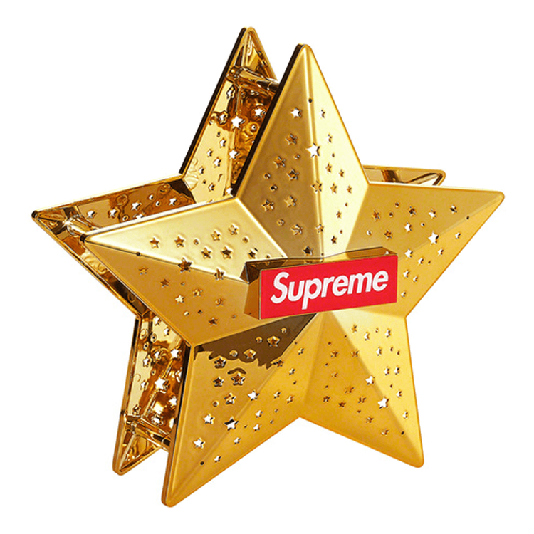 Supreme Fw21 Christmas star ornament product