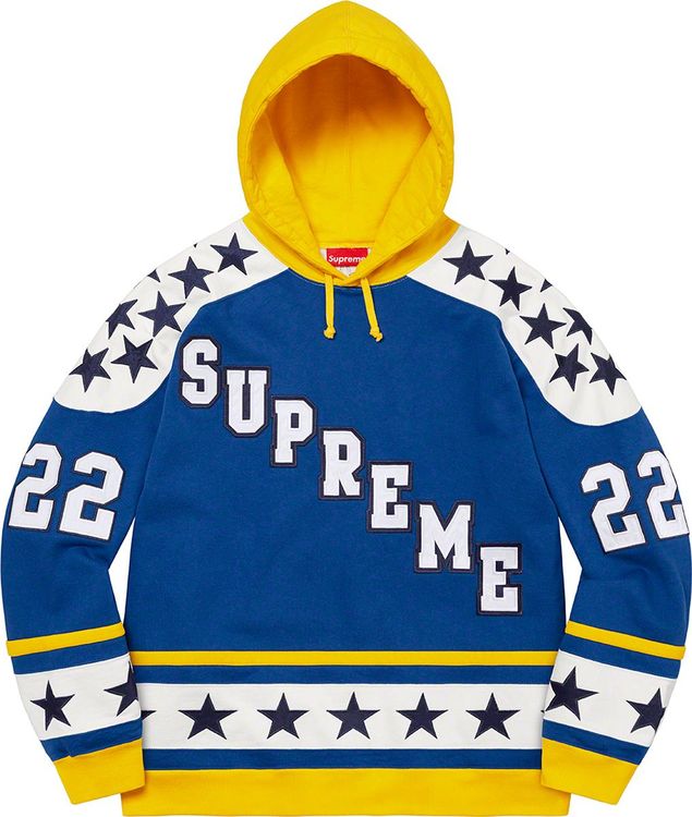 Supreme Hockey Hooded Sweatshirt streetwear style collab news hypebeast brand outfit