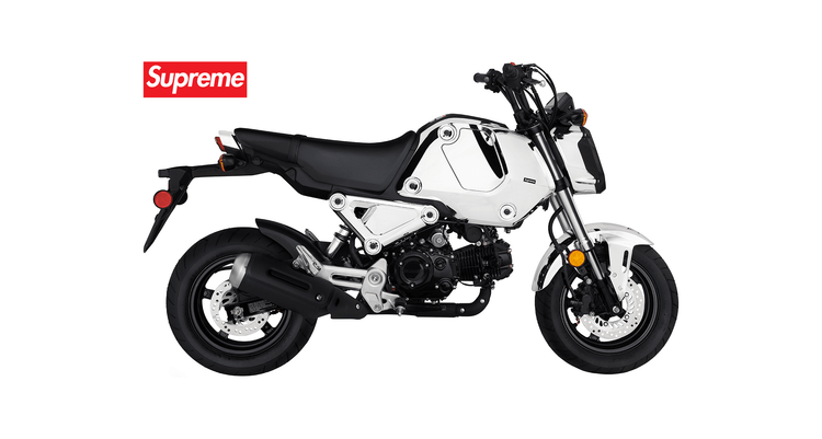 Supreme Honda Chrome Grom Bike Fall Winter 2022 accessories header