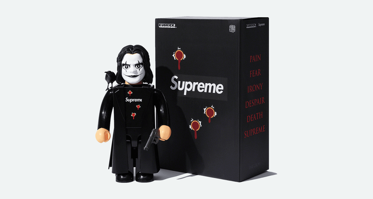 Supreme Kubrick The Crow medicom toy figure collectible drop list release date fall winter 2021