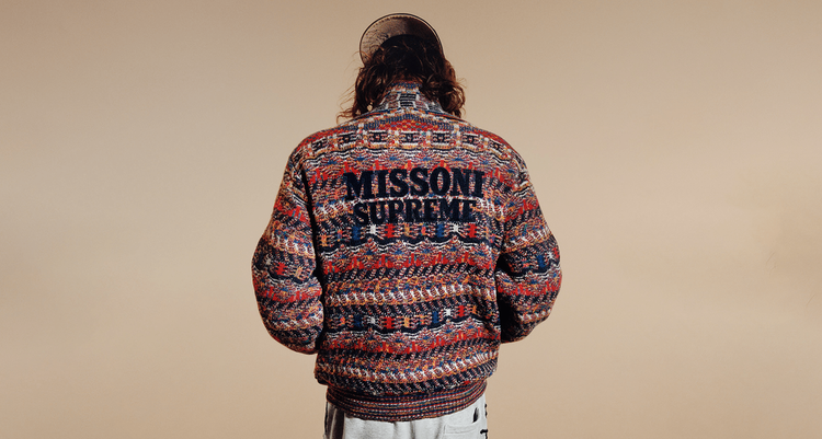 Supreme Missoni Fall Winter 2021 collab collection reversible jacket knit polo sweater pattern retails