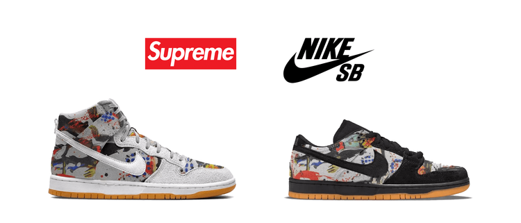Supreme NIke Sb Dunk Low high Rammellzee shock drop July 2023 SS23 header
