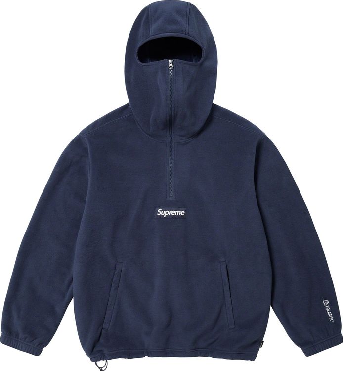 Supreme POLARTEC® FACEMASK HALF ZIP HOODED SWEATSHIRT