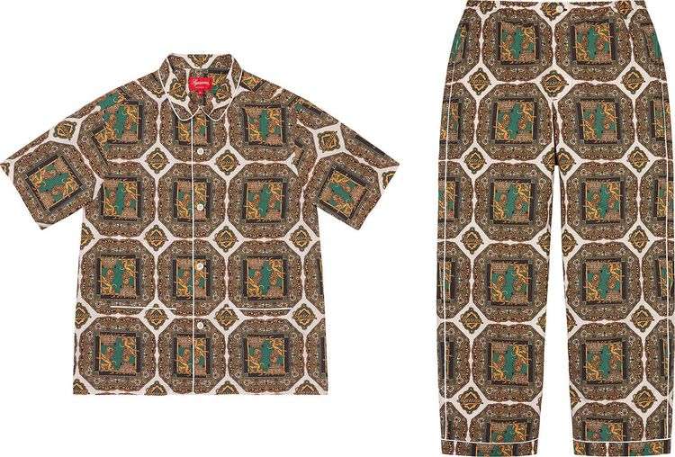Supreme Regency Pajama Set ss22 spring summer 2022 collection drop list resell