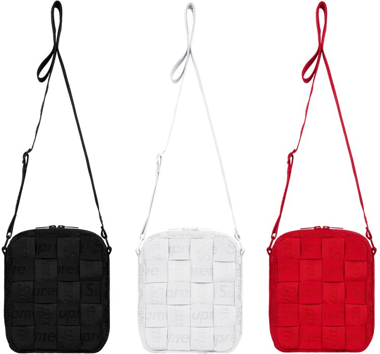 Supreme SS23 WOVEN SHOULDER BAG streetwear style