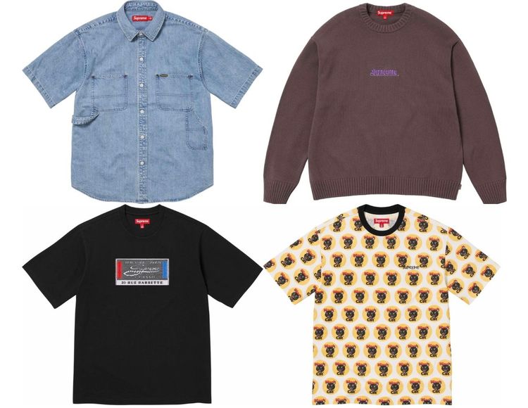 Supreme SS24 Week 17 Droplist