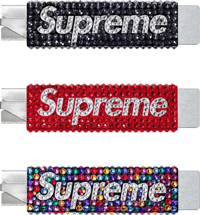 Supreme : Swarovski Crystal Box Cutter