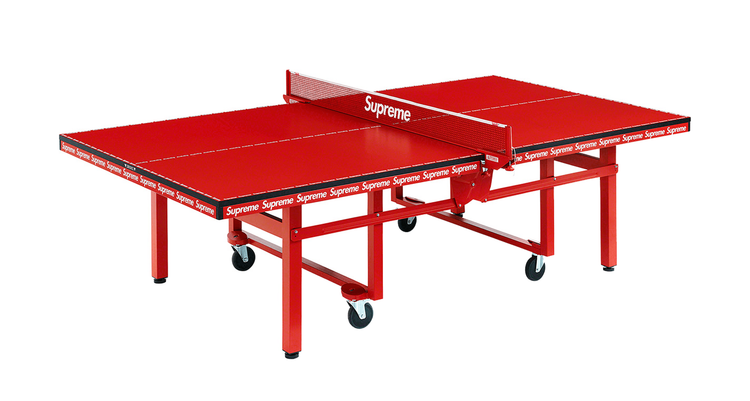 Supreme Table Tennis fall winter 2021 fw21 droplist
