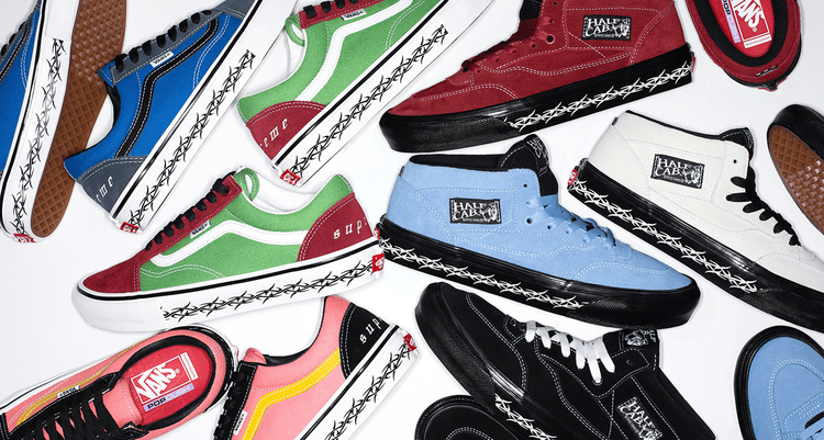 Supreme Vans Fw1 half cab tribal design collection