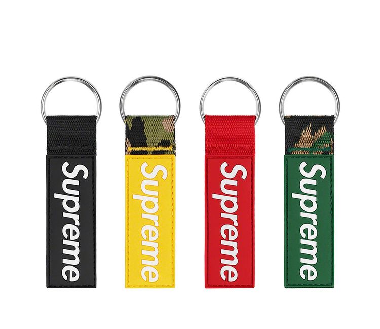 Supreme WEBBING KEYCHAIN