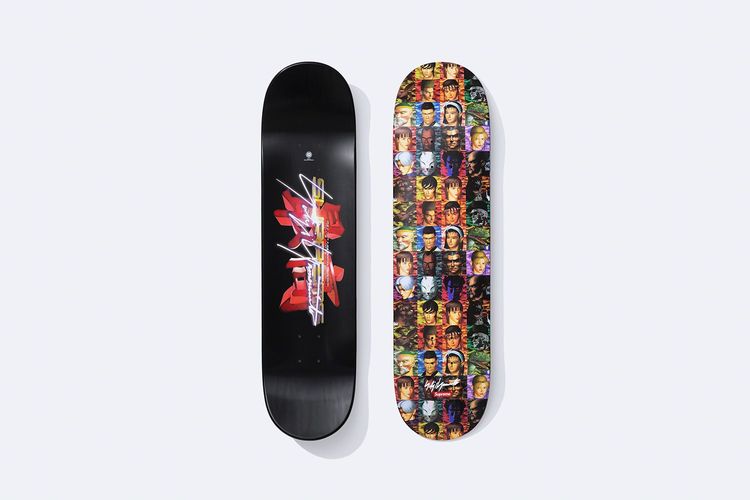 Supreme X Yohji Yamamoto x Tekken Skateboard streetwear style collab news info price