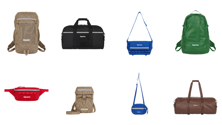 Supreme accessories fw24 bags