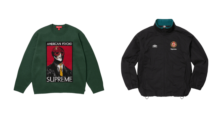 Supreme fw23 week 5 American psycho Umbro