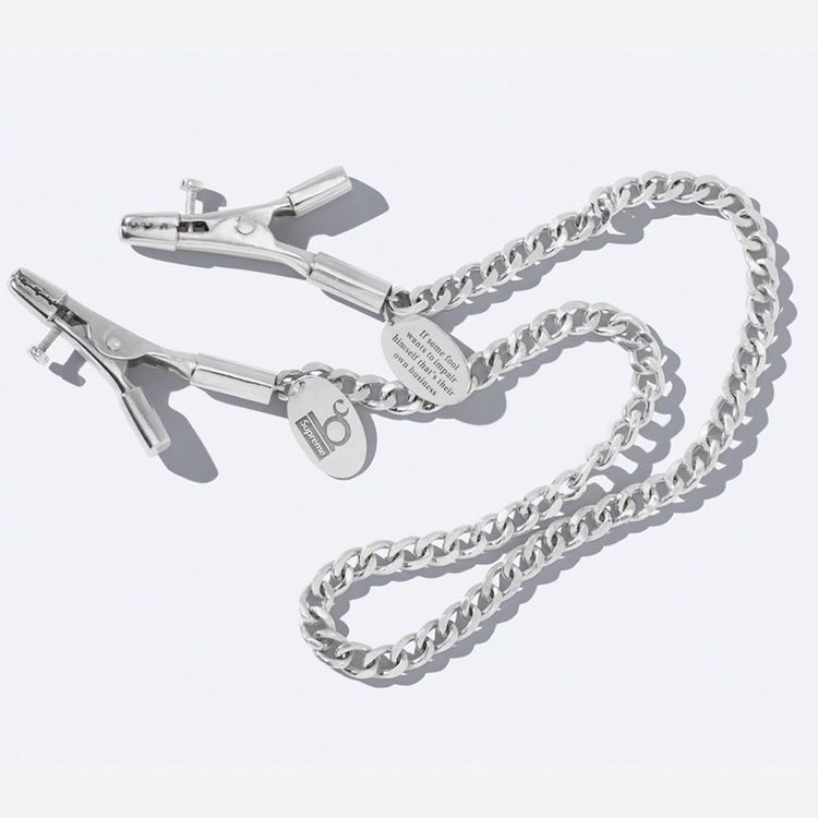 Supreme x Bernadette Corporation Nipple Clamps streetwear fashion style news
