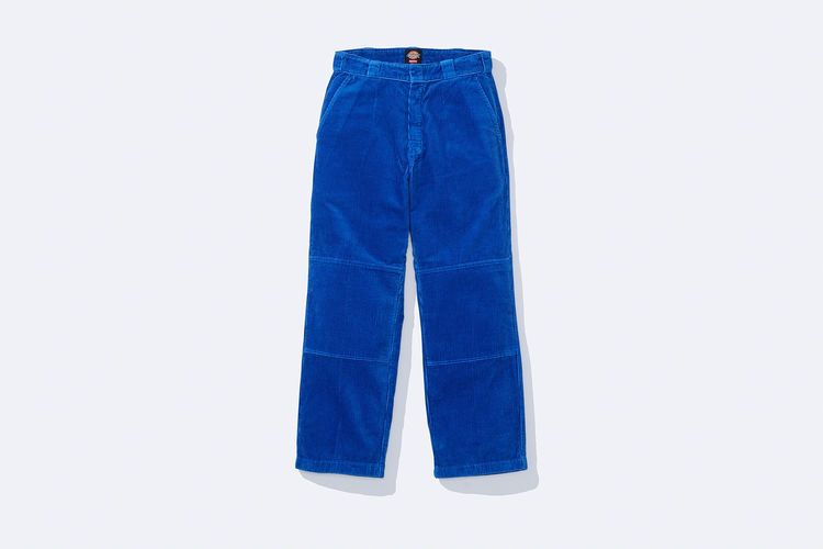 Supreme x Dickies Double Knee Corduroy Work Pant streetwear style collab