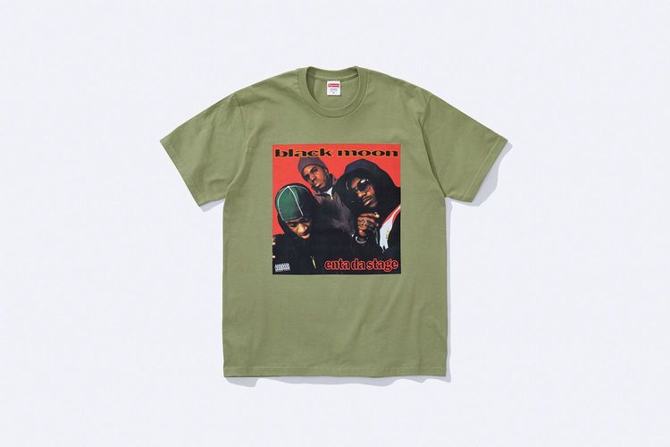 Supreme x Duck Down Music Enta Da Stage Tee streetwear style collab news