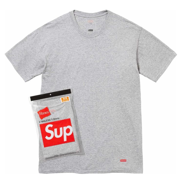 Supreme x Hanes Tagless Tees SS24