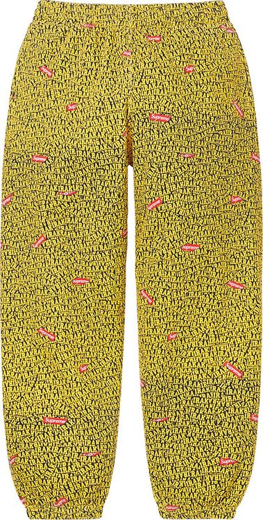 Supreme x IRAK Sweatpant streetwear style collab news info hypebeast brand