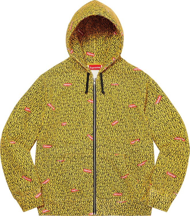 Supreme x IRAK Zip Up Hooded Sweatshirt streetwear style collab news hypebeast brand outfit