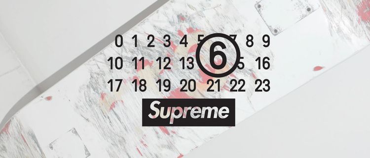 Supreme x Maison Margiela MM6 collaboration streetwear style fashion