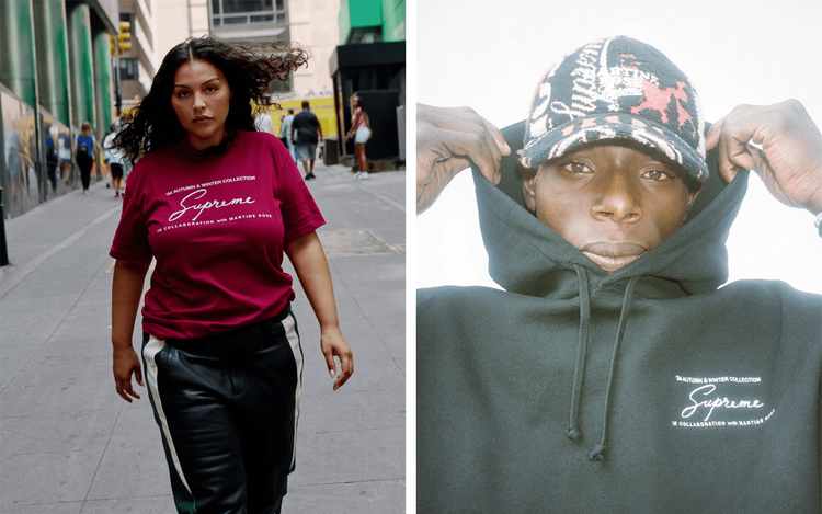 Supreme x Martine Rose 2024 FW24 lookbook 13