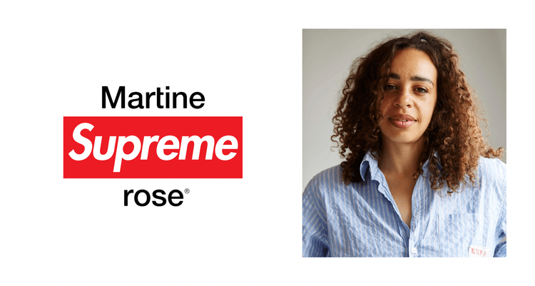 Supreme x Martine rose collaboration