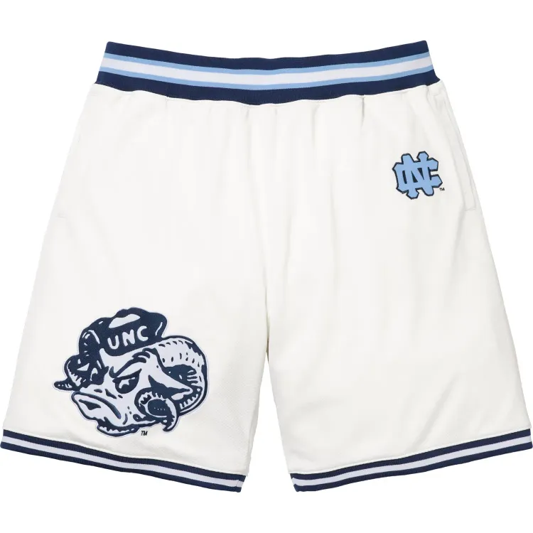 Supreme x Mitchell & Ness North Carolina tar Heels Hooded Basketball Short