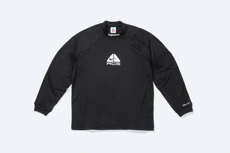 Supreme Nike ACG Jersey Blackシュプリーム ナイキ SLN Official - Supreme x Nike ACG Jersey