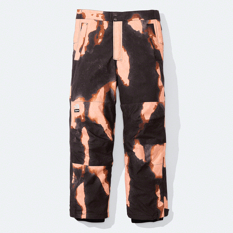 Supreme x The North Face Bleached Denim Print Mountain Pant streetwear style news collab