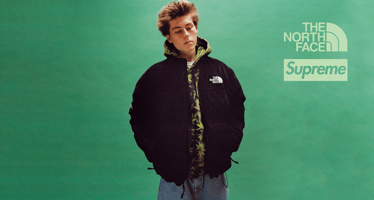 Supreme x The North Face Fall Winter 2023 FW23 collab collection lookbook header