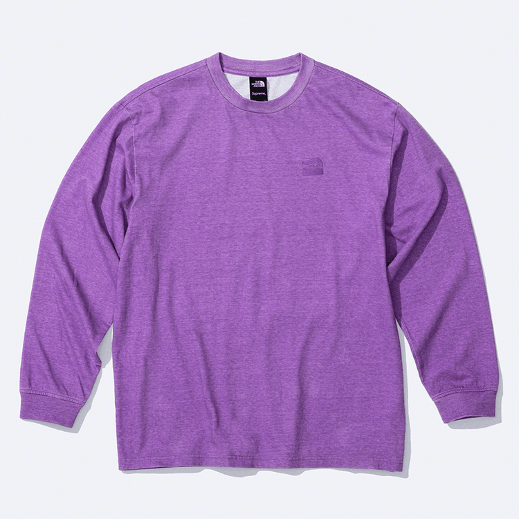 Supreme x The North Face Pigment Printed Longsleeve Top streetwear style collab news info