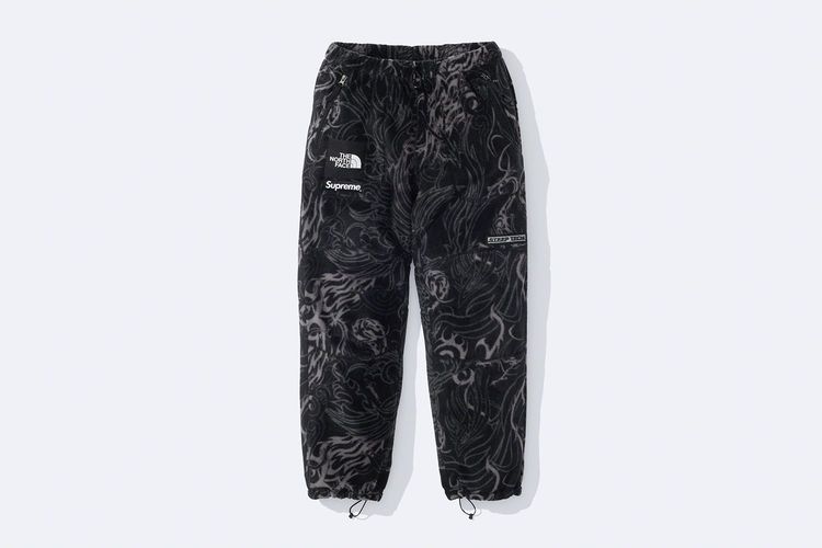 Supreme x The North Face Steep Tech Fleece Pant streetwear style collab news info price hypebeast fashion