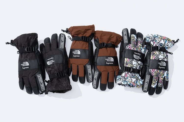 Supreme North Winter Runners Gloves 手袋 SLN Official - Supreme x The North Face Steep Tech Gloves