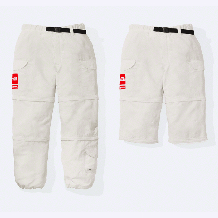 Supreme x The North Face Trekking Zip Off Belted Pant streetwear style collab news