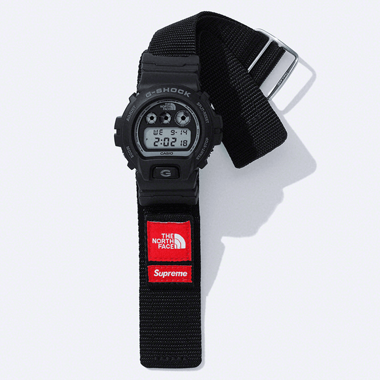 Supreme x The North Face x Casio G Shock Watch streetwear style collab news hypebeast
