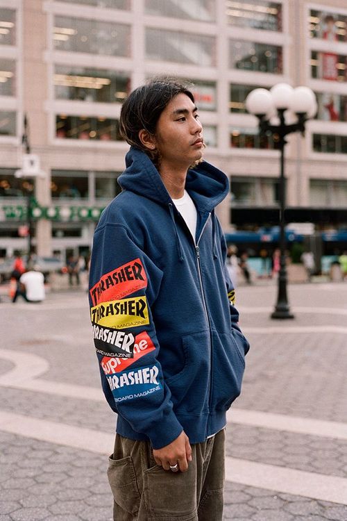 Supreme x Thrasher FW21 lookbook 9