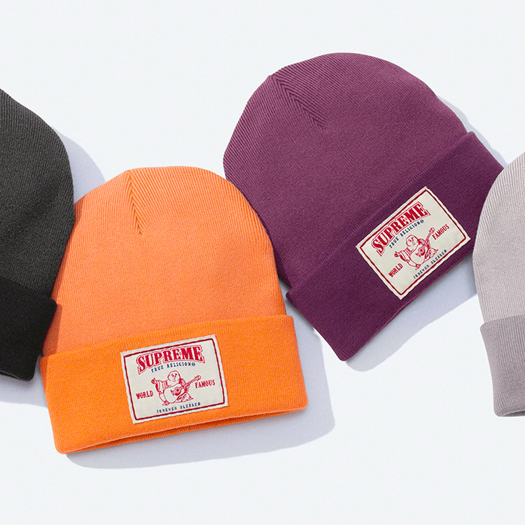 Supreme x True Religion beanie where to buy release info fashion brand