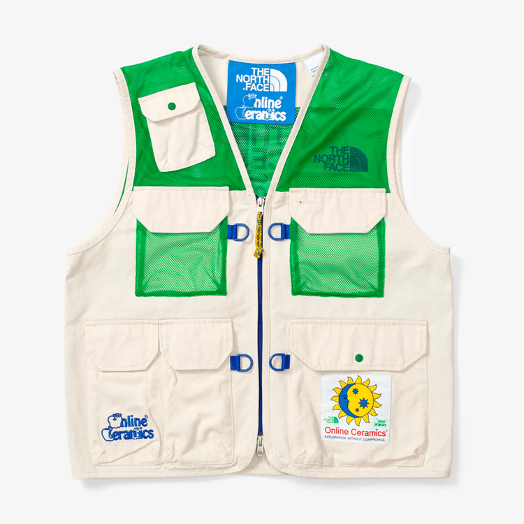 The North Face x Online Ceramics Utility Field Vest streetwear style collab news info price