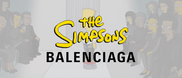 The Simpsons x Balenciaga header release date info pricing where to buy