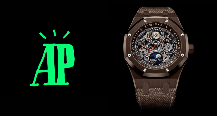 Travis Scott ROYAL OAK PERPETUAL CALENDAR OPENWORKED "CACTUS JACK"  26585CM.OO.D301VE.01
