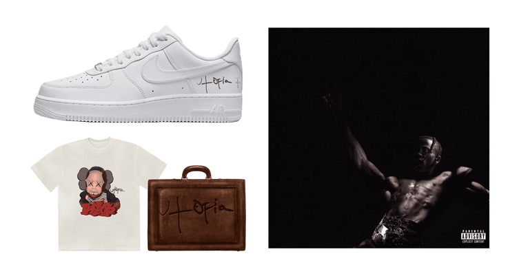 Travis Scott utopia air force 1 collection