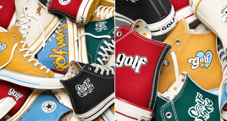 Tyler, the Creator GOLFWANG x Converse custom header collab streetwear news info hypebeast fashion collaboration