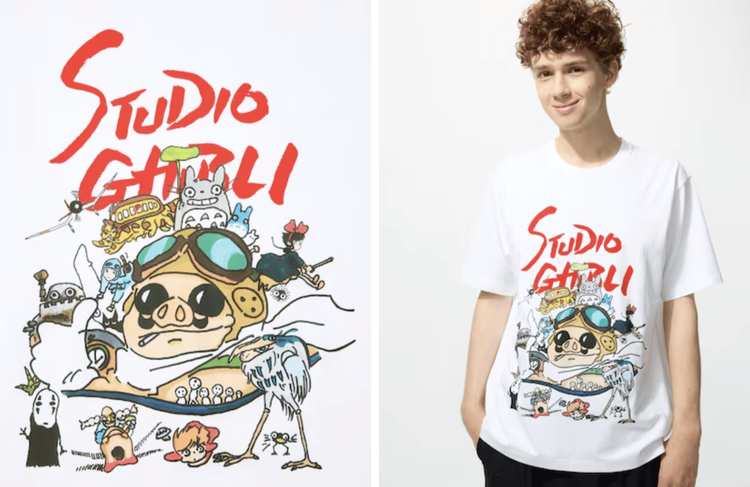UNIQLO UT x Studio Ghibli everything t-shirt graphic